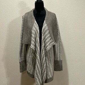 Brown Knit Cardigan